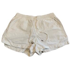 Gap Khakis White Drawstring Shorts Size Large